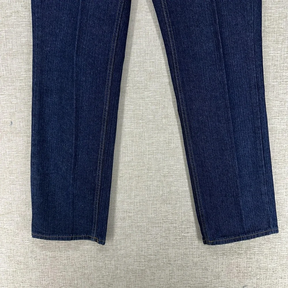 Nautica Jeans Mens 34x32 (Actual 36x32) Blue Dark Wash Classic Straight 5Pocket